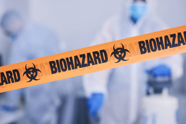 Professional Crime Scene Cleanup technician working in Howard City, MI